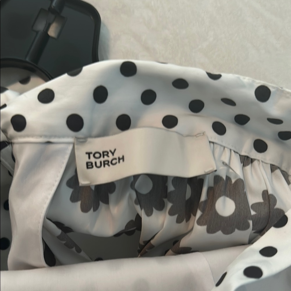 🌼 SOLD - Tory Burch Mod Dot Patchwork Midi Dress – Size 4 🌼 - Picture 10 of 10